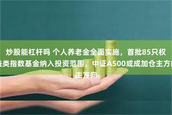 炒股能杠杆吗 个人养老金全面实施，首批85只权益类指数基金纳入投资范围，中证A500或成加仓主方向