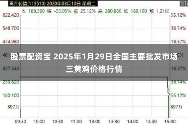 股票配资宝 2025年1月29日全国主要批发市场三黄鸡价格行情